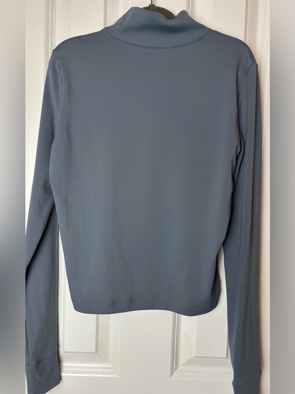 Vuori Women XS Blue Gray Performance Qtr Zip Pullover Athleisure Long Sleeve - Picture 4 of 10